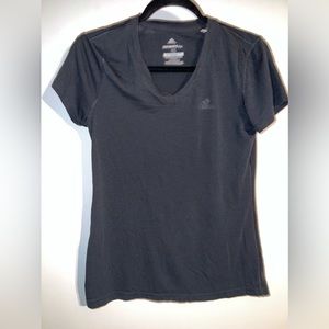 Black Adidas V-Neck Shirt